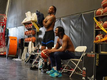 G League star Javonte Smart and Tyreon Payne link up where it matters most.. West Training Facility