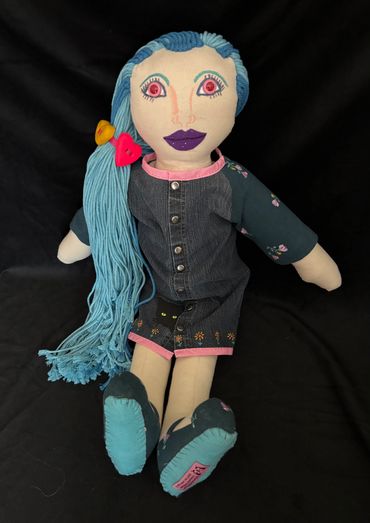 Handmade original anime cloth doll