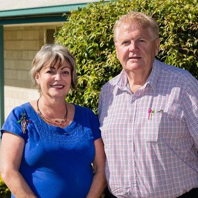 Friendly Managers, John and Janice at Living Better At Wynnum, Affordable Retirement Living.