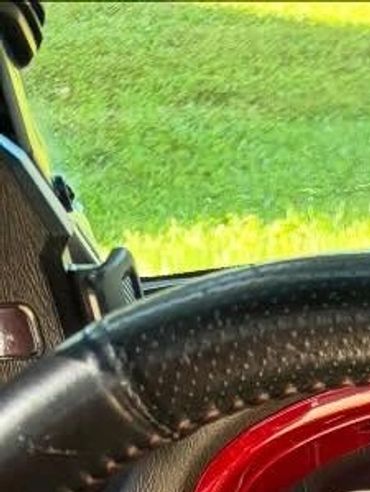 Accessories custom painted to enhance the interior of the car.