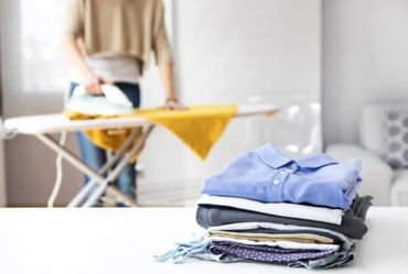 Domestic ironing services, pick up and drop of or visit us in store