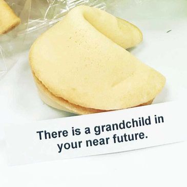 Looking to share your pregnancy announcement in a fun way? Use Personalized Fortune Cookies!