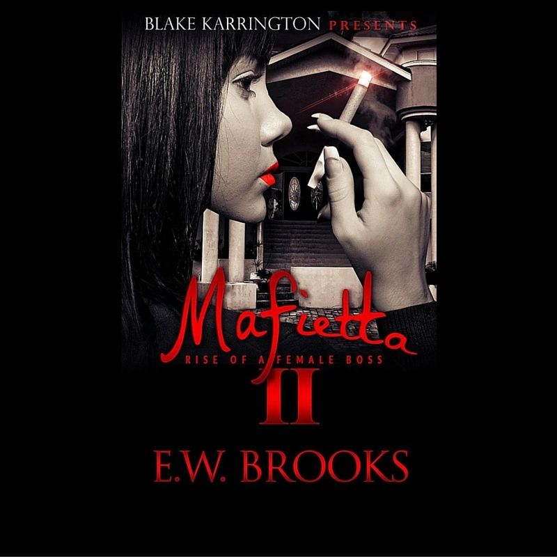 Mafietta holding a cigar on the cover of the Mafietta 2 book