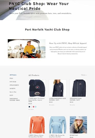 E-Commerce Website Builder for onoline clothing sore