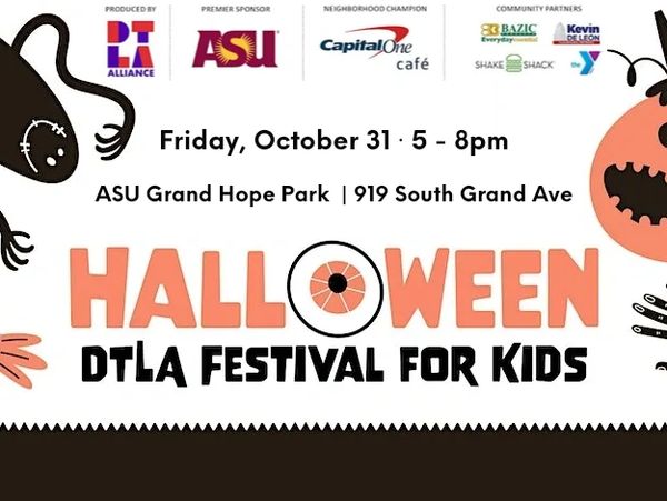 DTLA Halloween Festival for Kids 2024