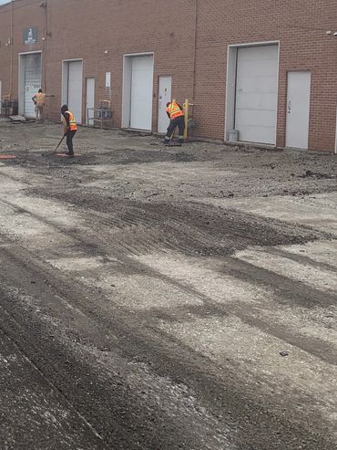 Grinding or Milling Commercial Asphalt Paving Parking Lot Future Paving Mississauga