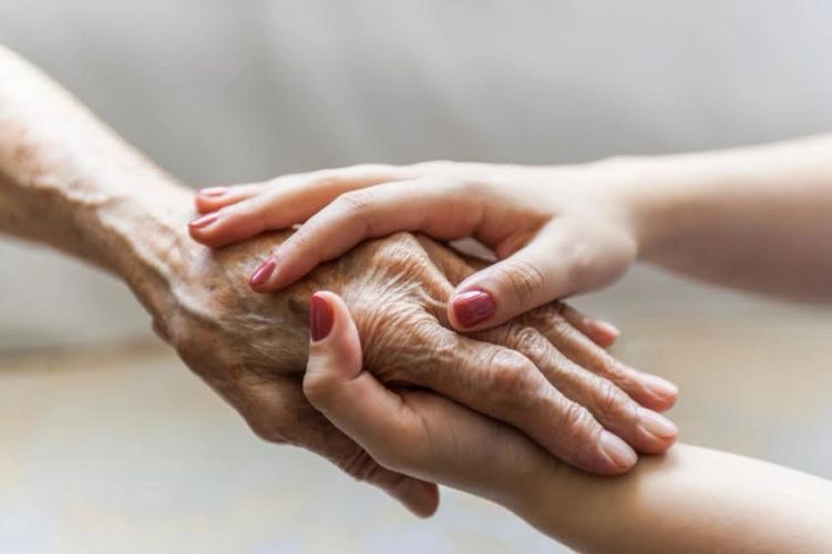 Hands, nurse, CNA, elderly, infusion