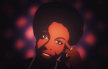 Illustration of Nina Simone