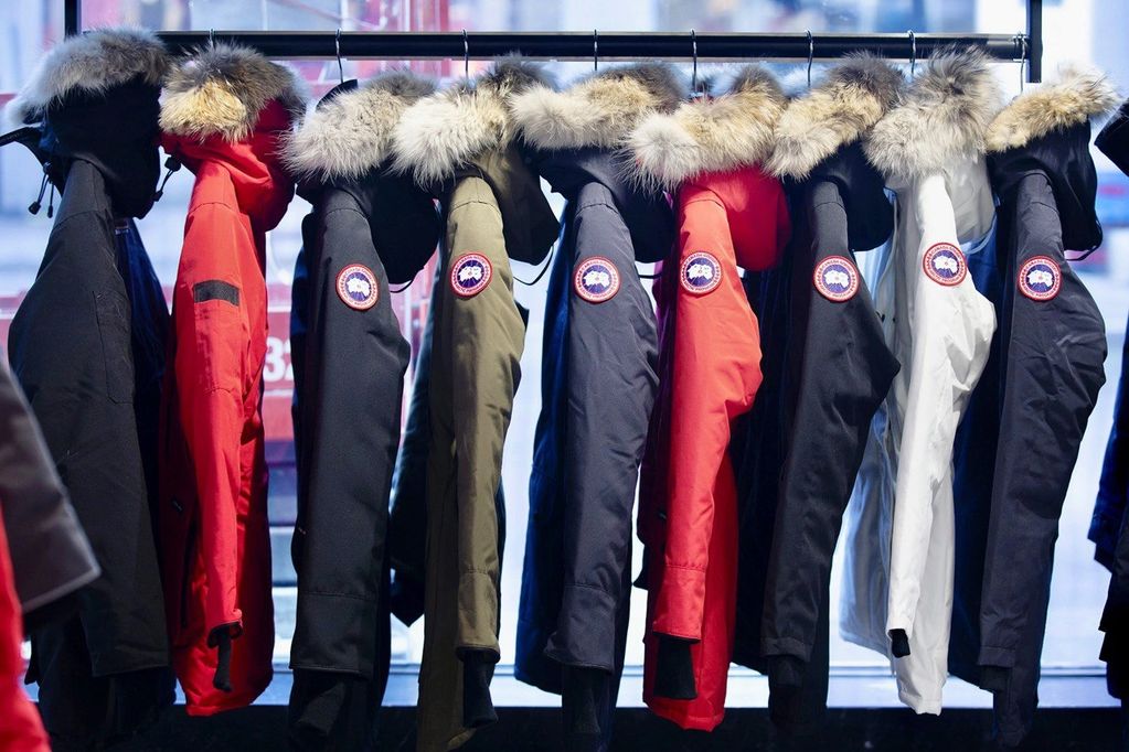 Canada Goose Jacket being Drycleaned,with Attention to detail and Care taken in the cleaning process