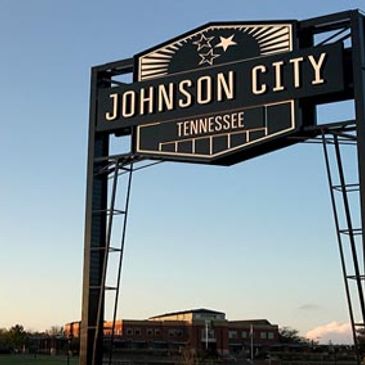 Johnson City sign