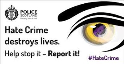 Police Scotland Hate Crime Reporting Image