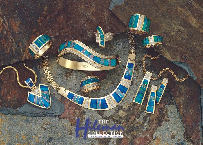 Australian opal jewelry by The Hileman Collection