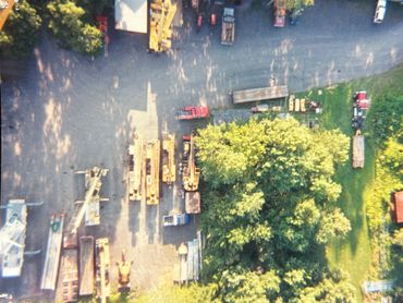 Man basket view of our yard, 0000