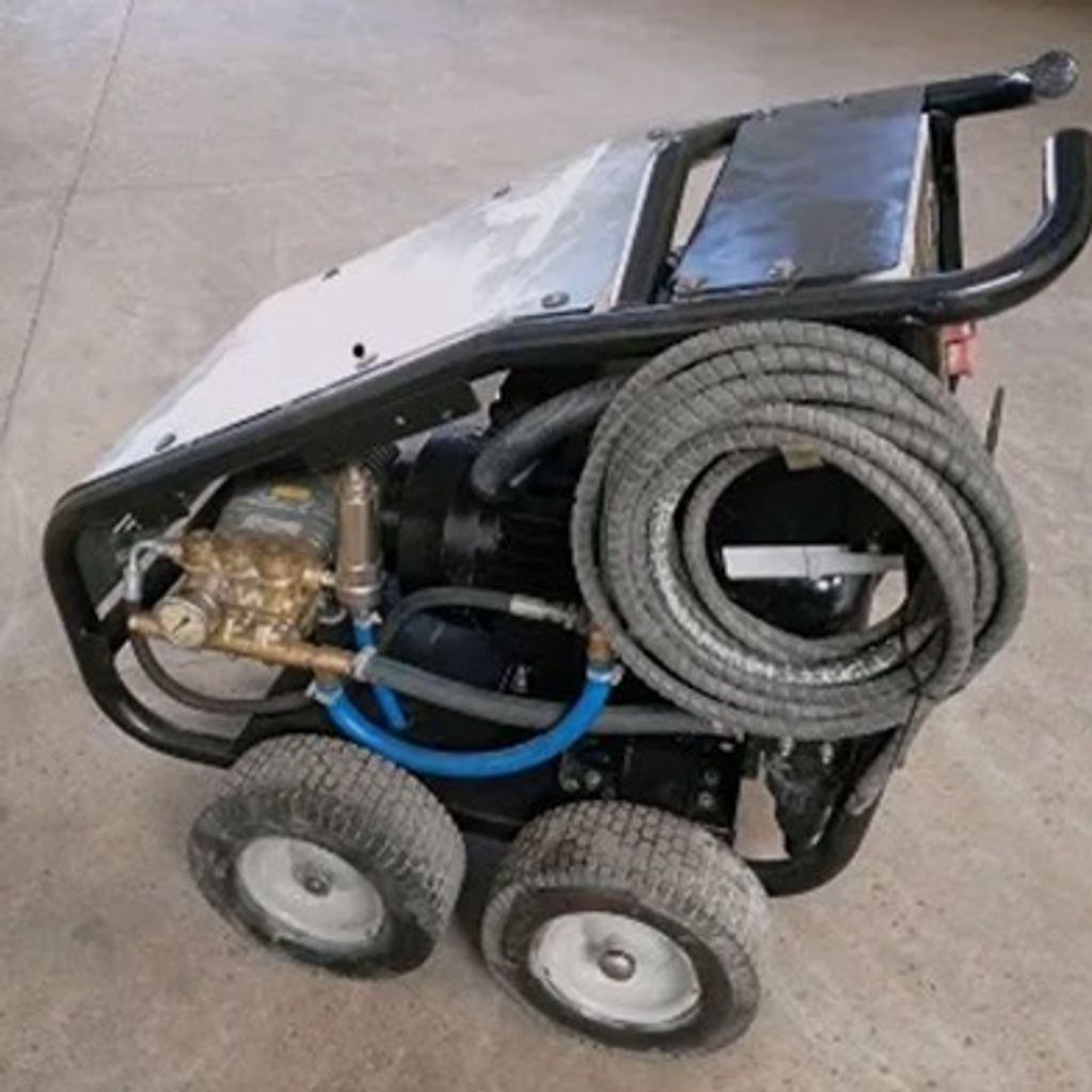 Moto bomba de hidrojato de 500 BAR ou 7200 PSI para locação