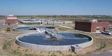 Ariel image of the Arapahoe County Water and Waste Water Authority Lone Tree sewage treatment plant 