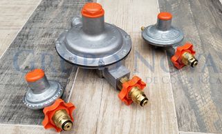 Reguladores originales R1, R3 y R5 para Cilindros de Gas LP y Tanques estacionarios.