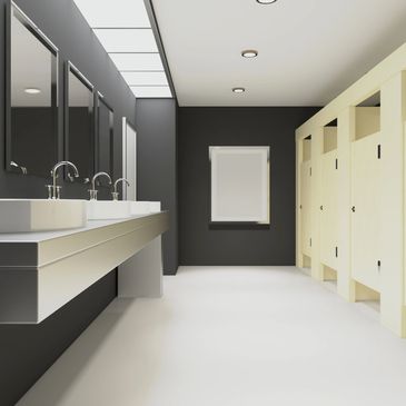 A public bathroom