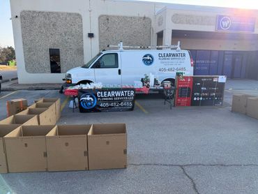 Clearwater Plumbing Services food drive