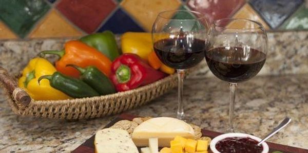 Peggy's Peppers Pairs Perfectly with Wine and Cheeses