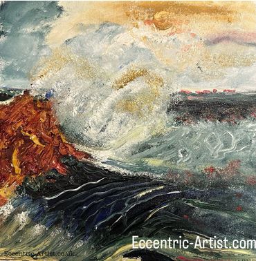 Mysterious. Oils on canvas