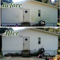 Complete detailing of the exterior of your home. Another part of home upkeeping.