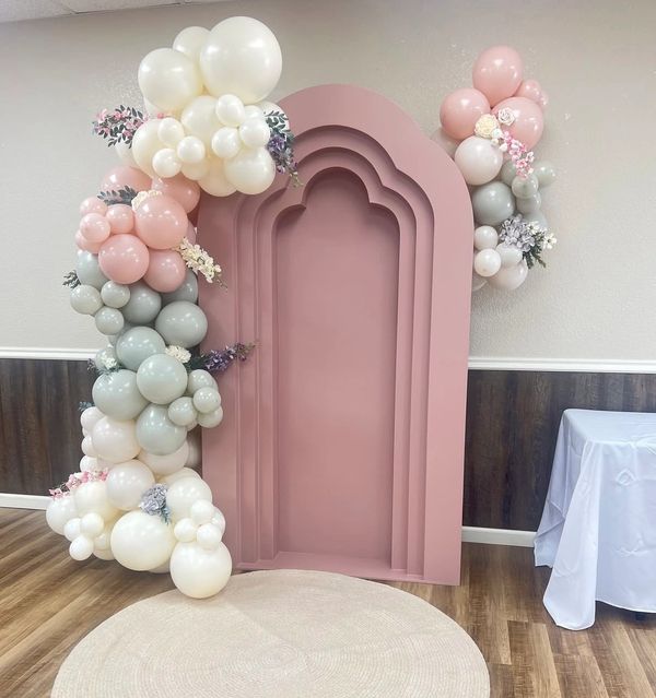 Layered Arch $40 
Can be Custom Painted any color you choose