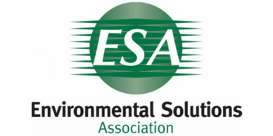 A logo of ESA