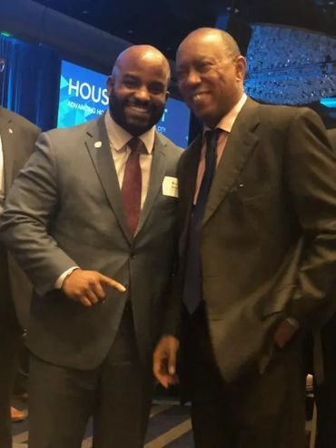 Benjamin Foster - President, with Houston Mayor Sylvester Turner