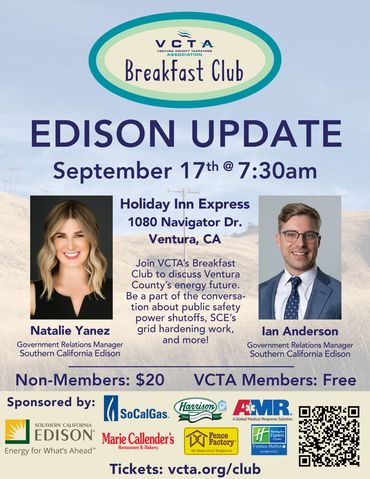 September VCTA Breakfast Club with Southern California Edison