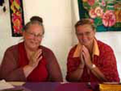 Domo Geshe Rinpoche 
& Sharon Leftwich
