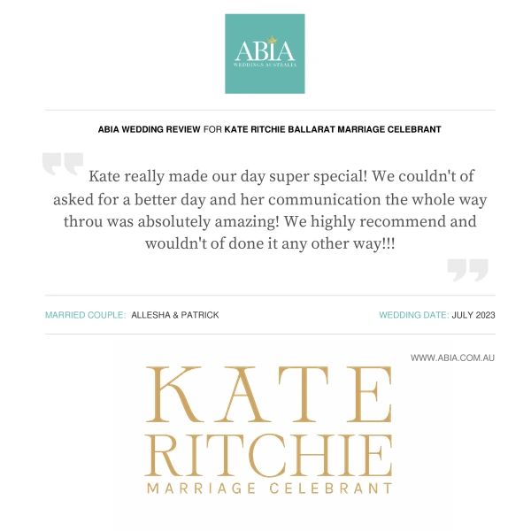 Ballarat Marriage Registry