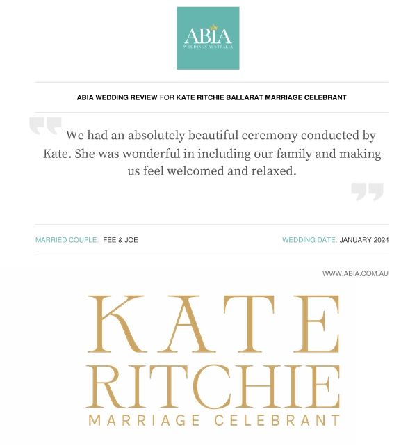 Ballarat Marriage Registry review