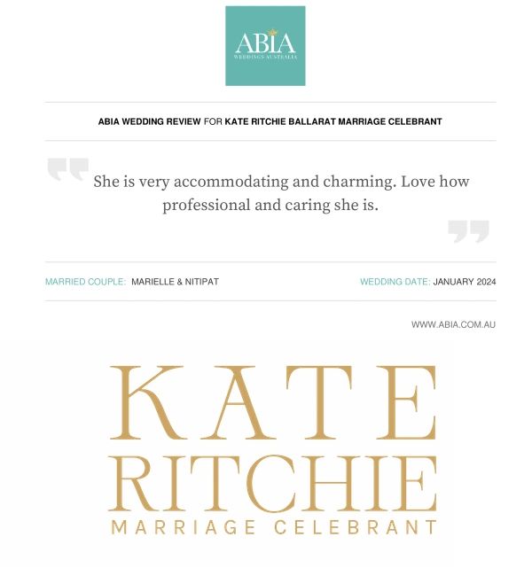 Ballarat Marriage Registry review