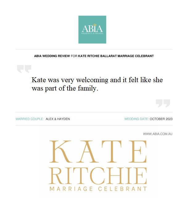 Ballarat Marriage Registry