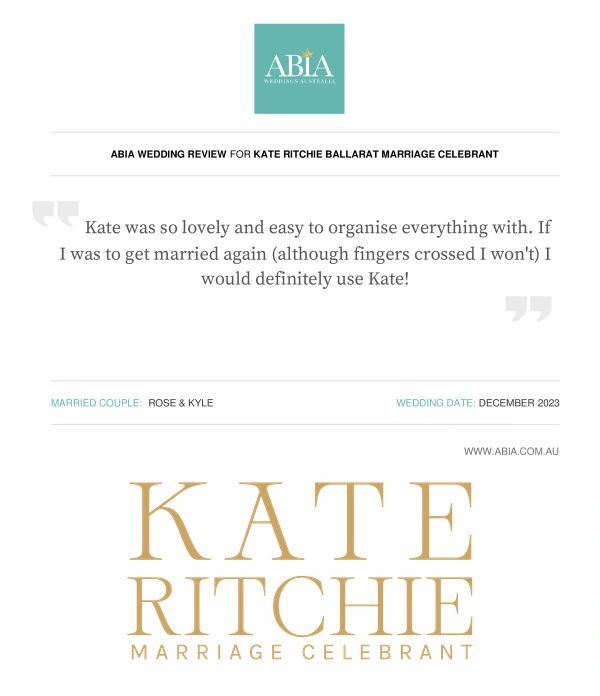 Ballarat Marriage Registry