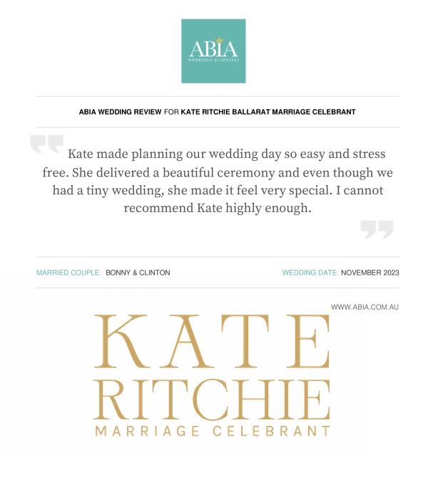 Ballarat Marriage Registry