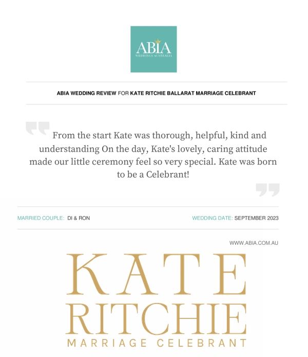 Ballarat Marriage Registry