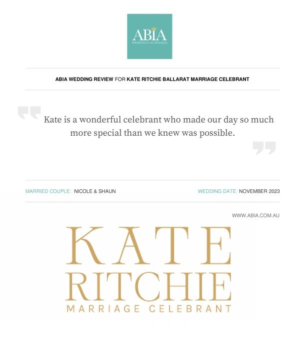 Ballarat Marriage Registry