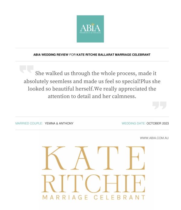 Ballarat Marriage Registry