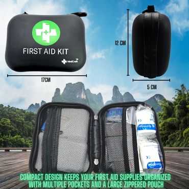 MedCraft 120 Piece First Aid Kit