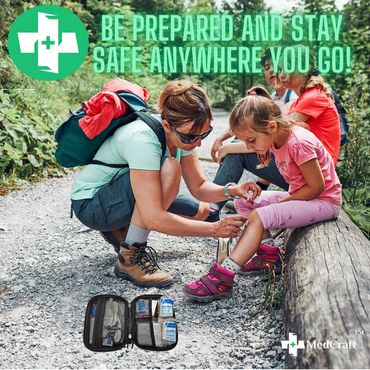 MedCraft 120 Piece First Aid Kit