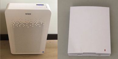 ventilation unit and portable air filter