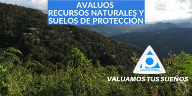 Parque Natural Regional Santa Emilia, Tasación ambiental, recursos naturales y suelos de protección.