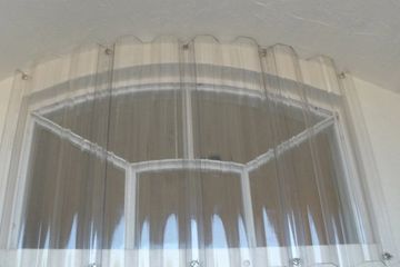 clear poly carbonate hurricane shutters 