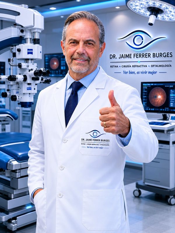 Dr. Jaime Ferrer Burges, oftalmólogo, especialista en retina, cirugia refractiva.