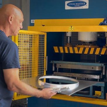 Staff member working in the ACOL warehouse