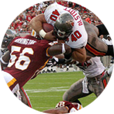 Mike Alstott touchdown