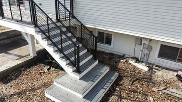Trex decking Naperville il
Deck Builder near me
Deck company near me
Deck with stairs and railings