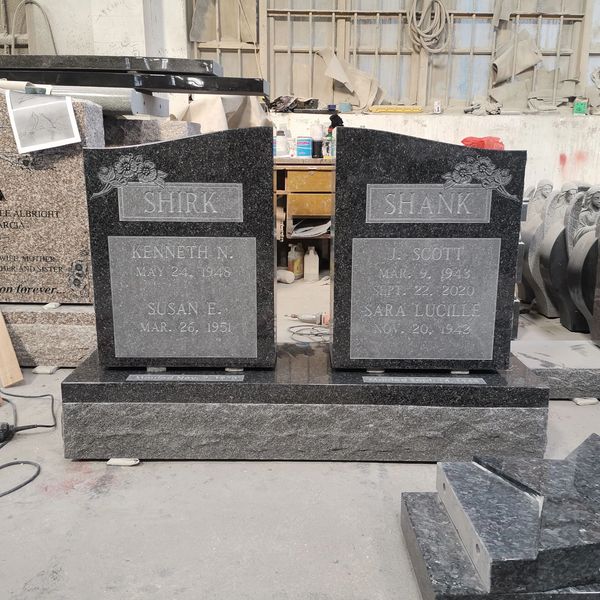 Indian Impala Gravestone Two people gravestone cheap two people headstone Monument for parents Prepl