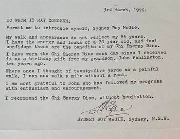 Positive client testimonial